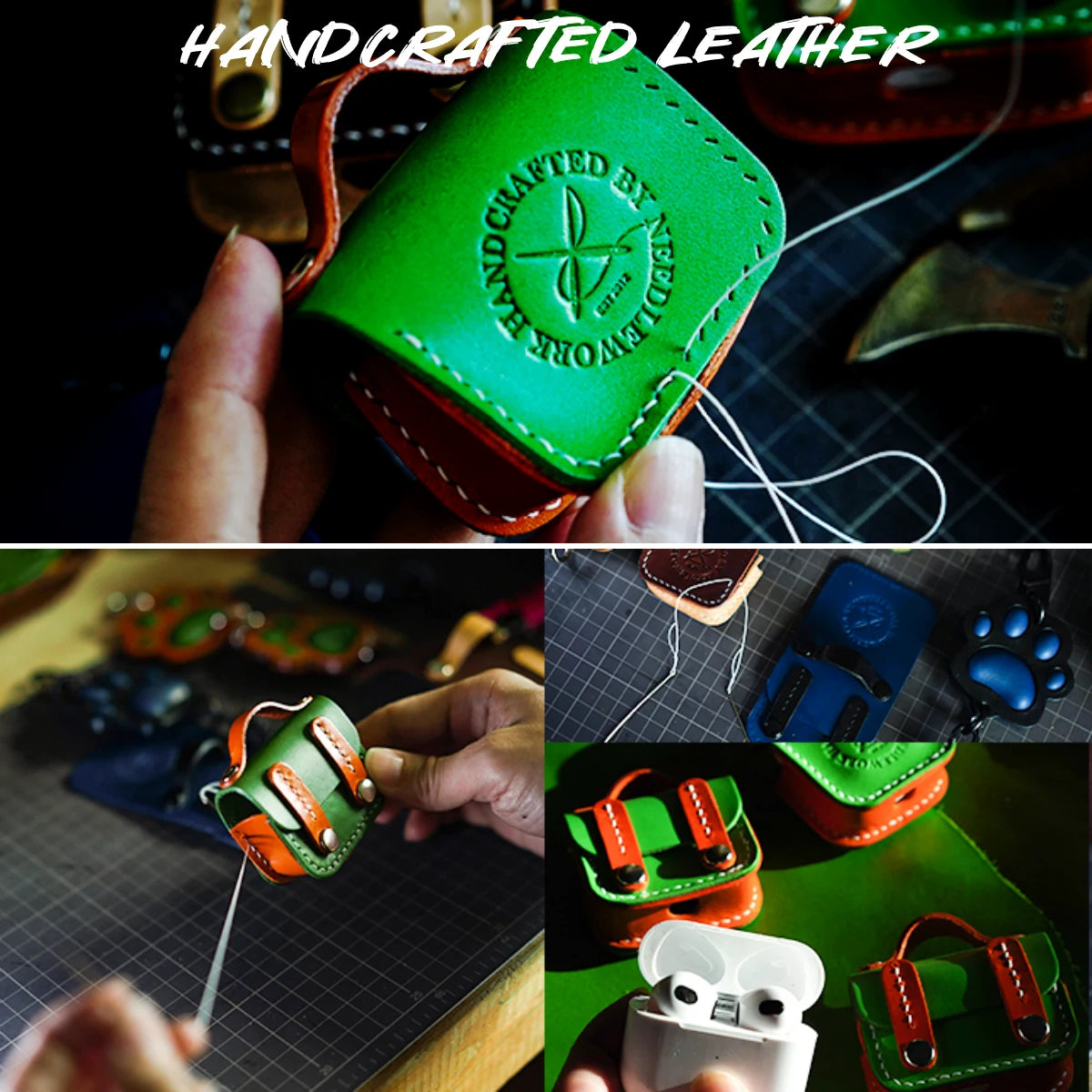 Airpods Pro 2 Case | With Leather Keychain | 2nd Gen