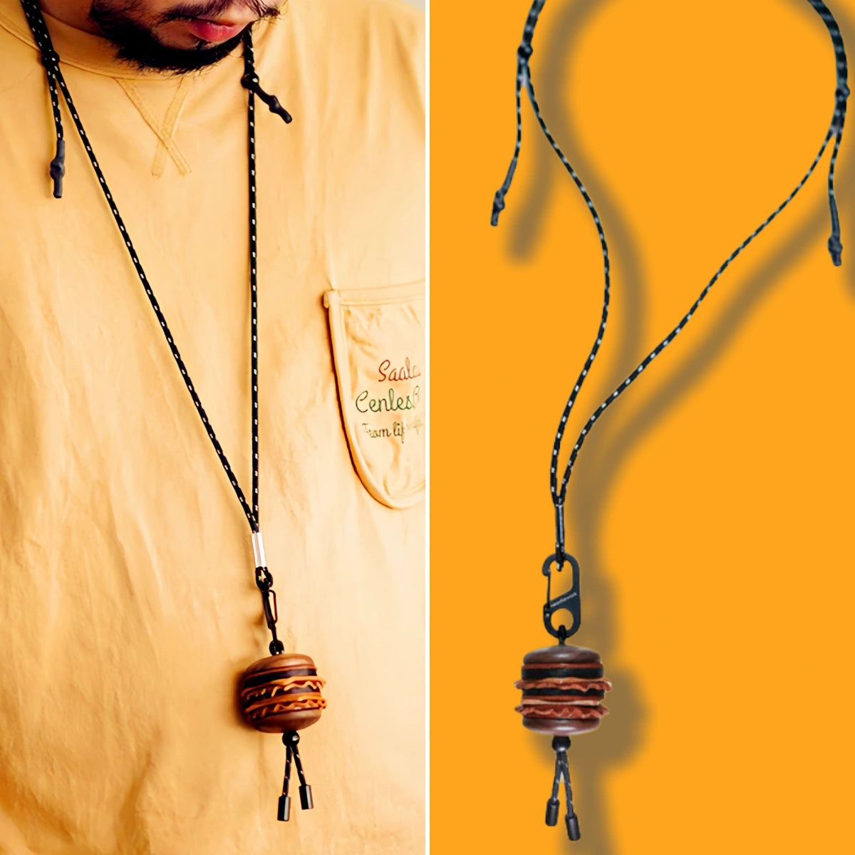 Hamburger | Charm Strap For Phone Case