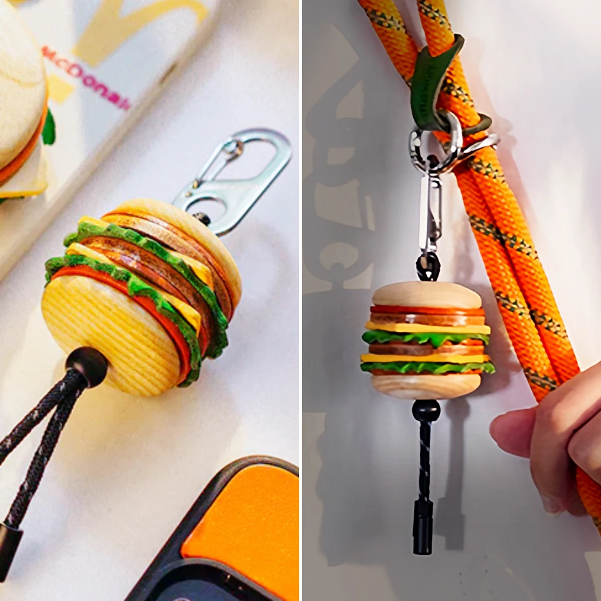 Hamburger | Charm Strap For Phone Case