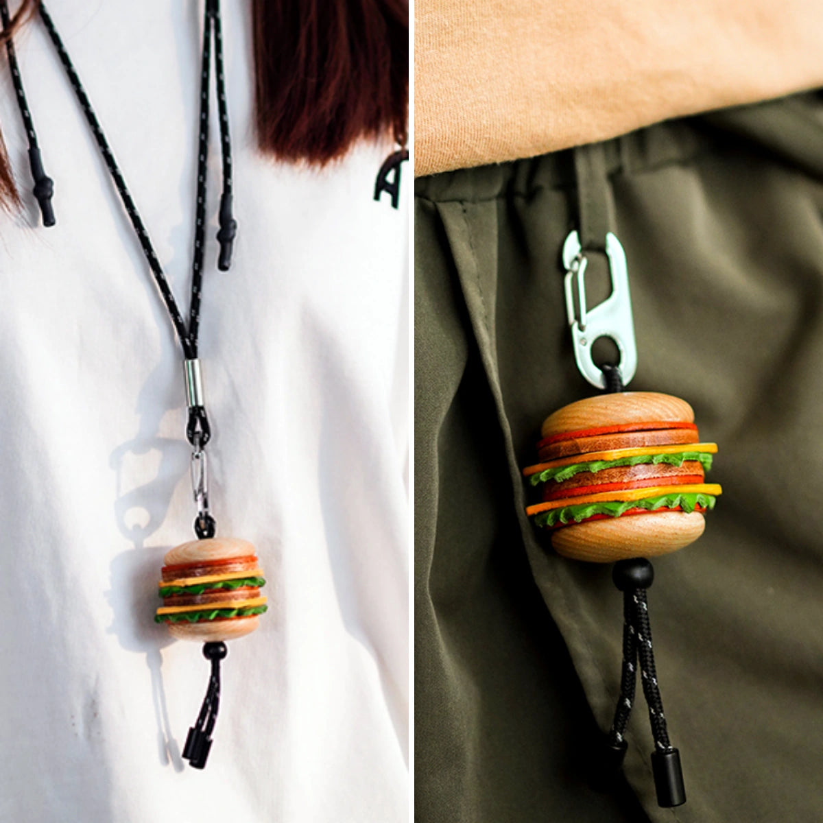 Hamburger | Charm Strap For Phone Case