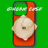 iPhone 14 Plus Case | Leather Hand Grip | Hamburger