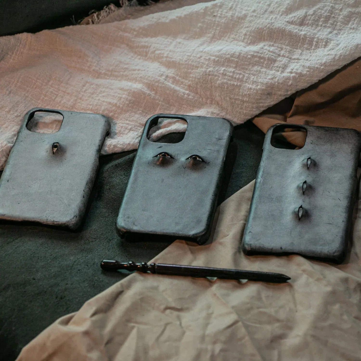 iPhone 15 Pro Case | 3D Eye - Handmade Leather