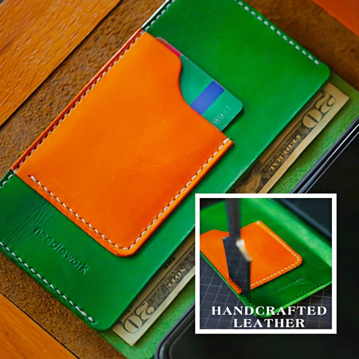 iPhone 16 Case | Leather Strap Flip Wallet