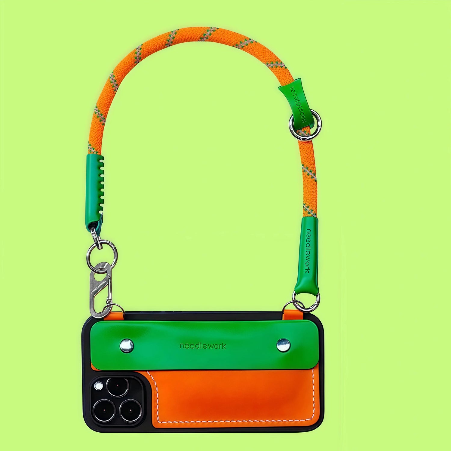 iPhone 13 Pro Max Case | Leather Strap Wallet