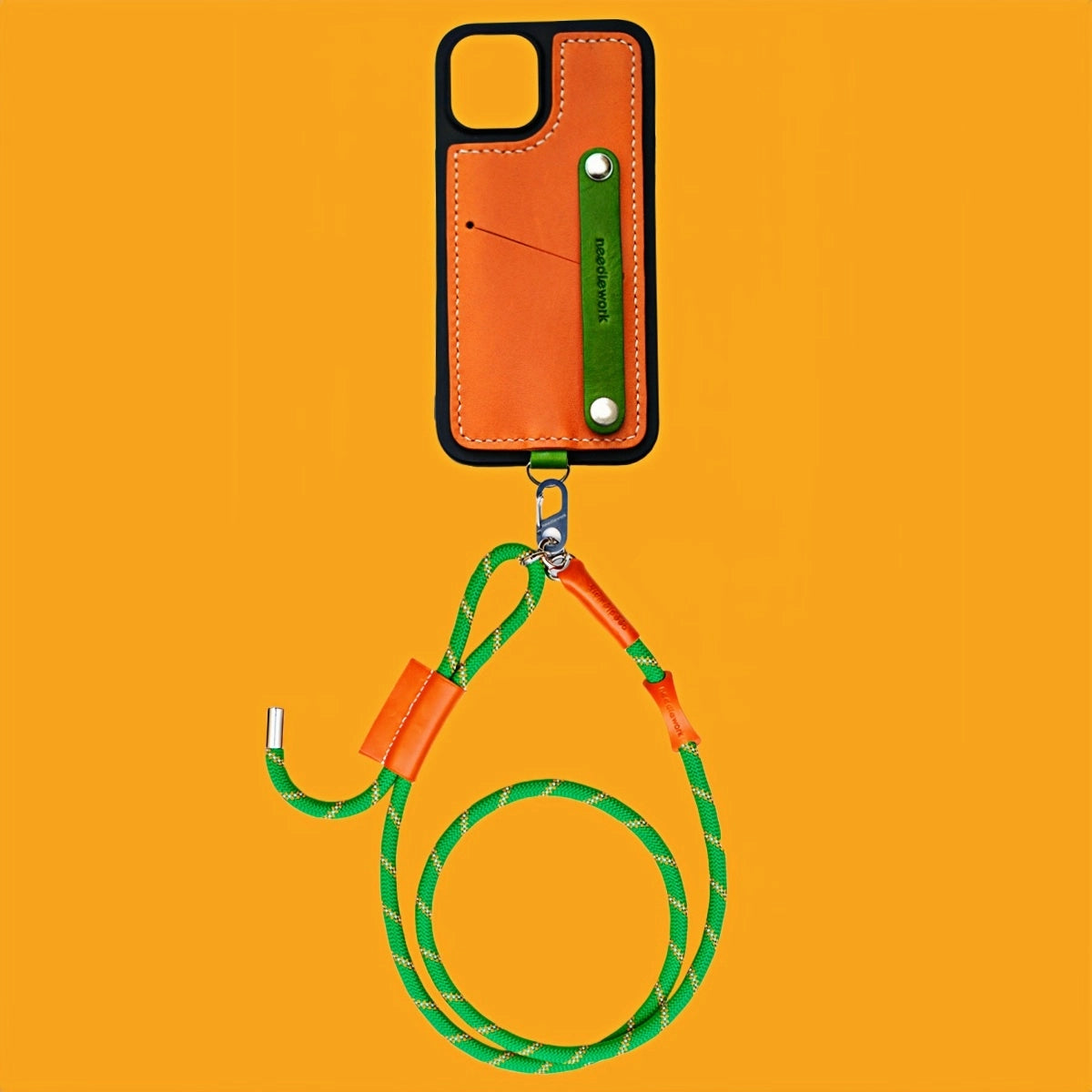 iPhone 12 Pro Max Case | Leather Strap Card