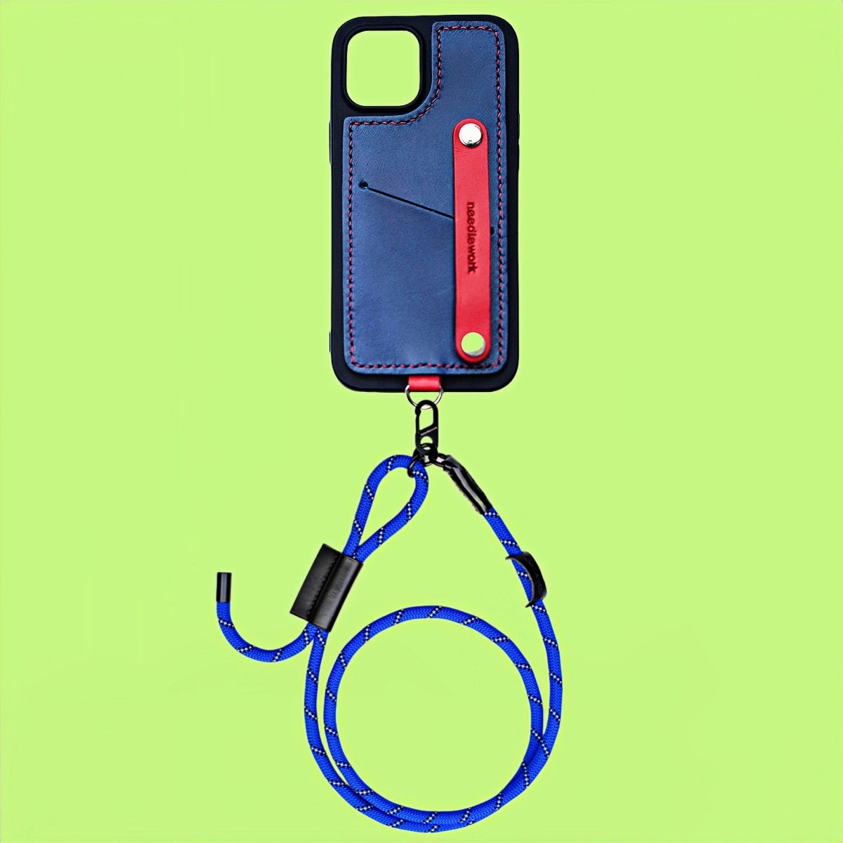 iPhone 12 Pro Max Case | Leather Strap Card