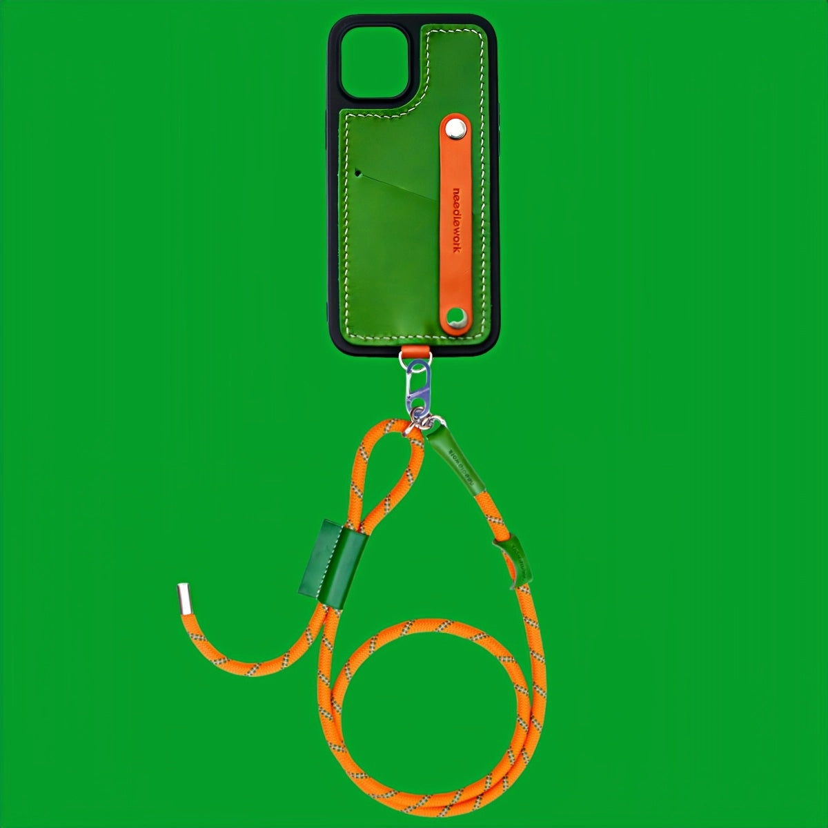 iPhone 12 Pro Max Case | Leather Strap Card