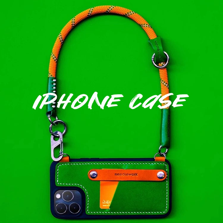 iPhone 12 Pro Max | Leather Strap Card Holder Case