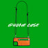 iPhone 14 Case | Leather Strap Crossbody Card
