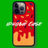iPhone 15 Pro Case | Hand Made Leather | Ice Cream Design