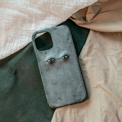 iPhone 15 Pro Case | 3D Eye - Handmade Leather