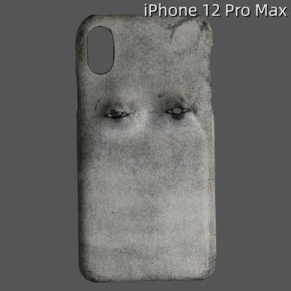iPhone 12 Pro Max Leather Case | with 3D Eye Pattern