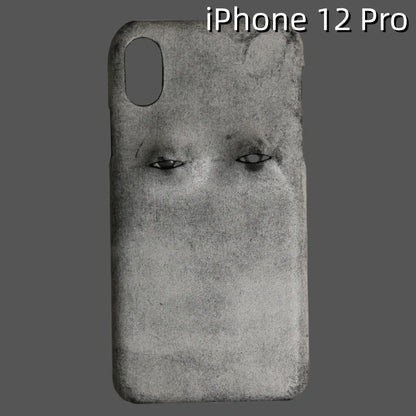 iPhone 12 Pro Leather Case | with 3D Eye Pattern