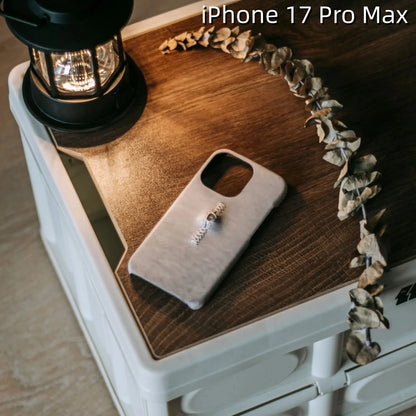 iPhone 17 Pro Max Leather Case | with 3D Eye Sutures Design