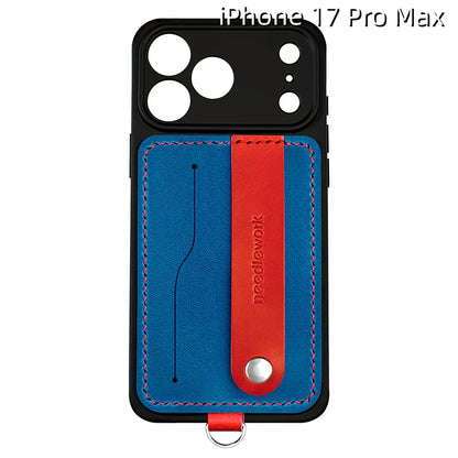 iPhone 17 Pro Max Leather Case | with Removable Strap and Card Holder