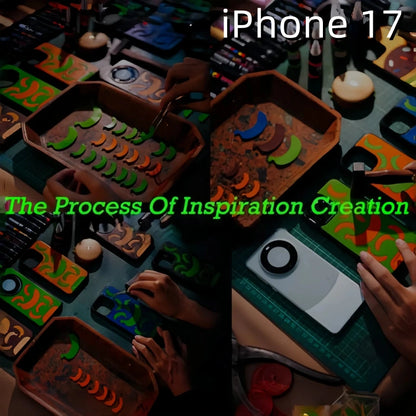 iPhone 17 Leather Case | with Hand Made | Banana Design