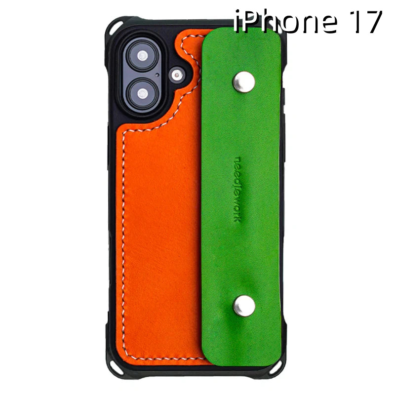iPhone 17 レザーケース | 取り外し可能なストラップ、クロスボディ、ウォレット付き