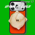 iPhone 17 Leather Case | with Removable Hand Grip | Hamburger Design